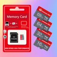 thumbnail image 2 of Tarjeta de memoria TF Clase 10 de 128GB, Mini tarjeta SD de alta velocidad de 64GB, 32GB, 16GB, adecuada para cámaras y teléfonos qym unisex, 2 of 2