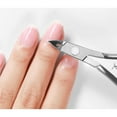 thumbnail image 3 of 2pcs/set Cuticle Trimmer Remover Nippers Pusher Set Stainless Steel Cuticle Trimmer Cuticle Peeler Scraper Dead Skin Cutter Pusher, 3 of 9