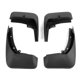 thumbnail image 1 of Guardabarros protector contra salpicaduras de coche, 4 piezas para rueda de coche, protector contra salpicaduras de cejas, accesorio para salpicaduras de guardabarros para Q7 Sports 2016-2018, 1 of 5