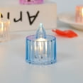 thumbnail image 4 of ¡Precios Bajos!, Vela electrónica LED navideña con mecanismo de cera de té, luz nocturna, adorno para festival, candelabro, luz de noche, luz de cristal Akmoler, 4 of 8