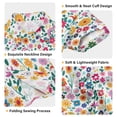thumbnail image 3 of Dailycode Small Short Sleeve Button Down Shirts Small Colorful Flowers Casual Shirt 3-10 Years, 3 of 9