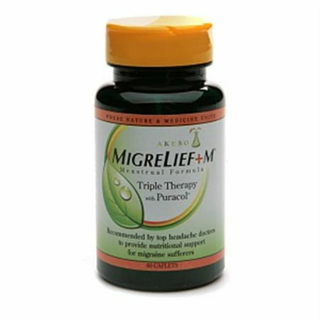 MIGRELIEF M Formule menstruelles Supplément diététique caplets 60 caplets (Paquet de 3)