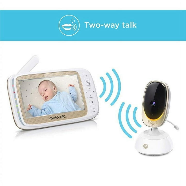 Motorola baby best sale monitor white screen