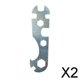 thumbnail image 1 of Candado para bicicleta de alta seguridad con llaves resistentes , 2 piezas, 1 of 8