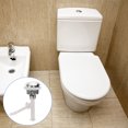 thumbnail image 3 of Raindrops Toilet Flush Switch Assistor Toilet Tank Buttons Electroplating Plastic 1Pack, 3 of 8