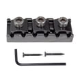 thumbnail image 4 of Tuerca de cuerda de guitarra eléctrica shamjiam con tornillos de llave para puente Tremolo 43 mm negro, 4 of 7