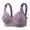 Purple, variant on purcolt Women's Plus-Size Wireless Bra Full Coverage Everyday T-Shirt Bras No Underwire Comfort Supportive Push Up Bralettes
