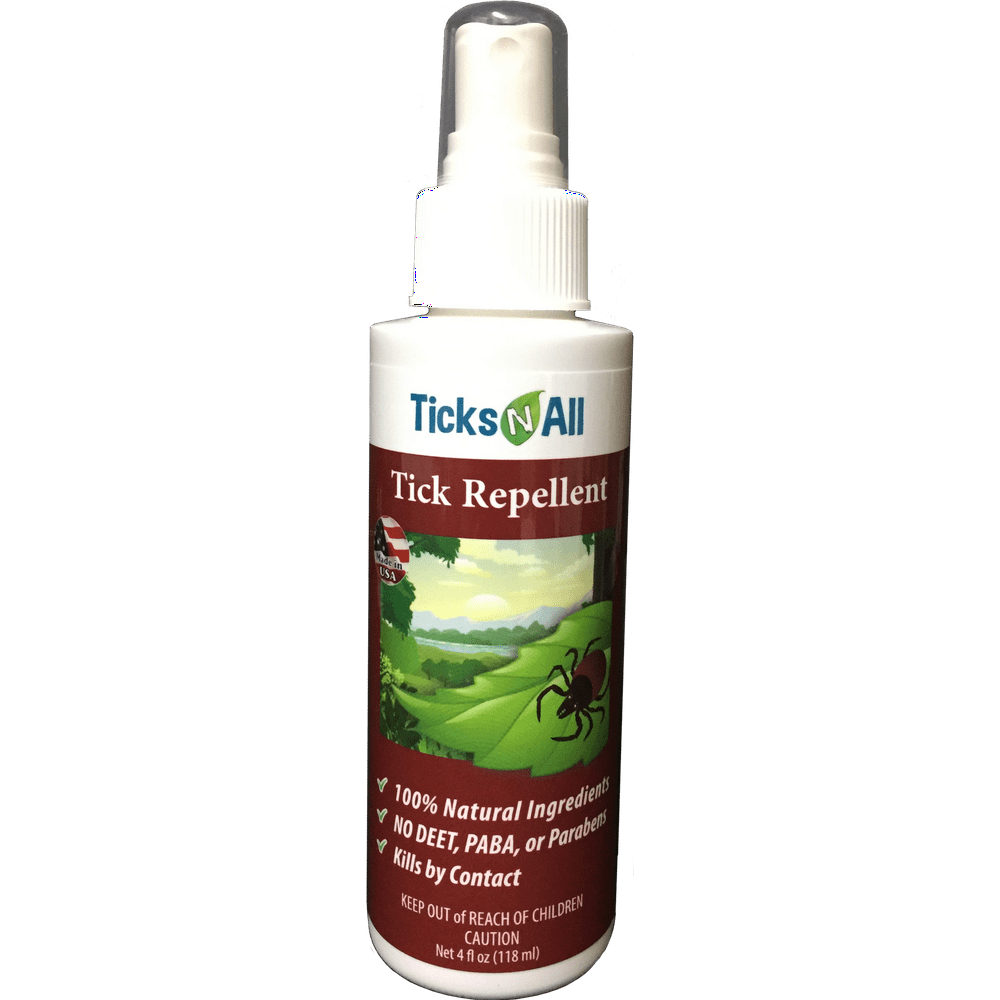 Tick Repellent All Natural Spray 4oz (3 pack)