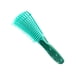 thumbnail image 3 of Worallymy Cepillo para desenredar largo y rizado húmedo seco masaje peine nudos desenredador herramienta para peinar hueca verde Worallymy JD735813557, 3 of 7