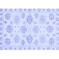 thumbnail image 1 of Ahgly Company Machine Washable Indoor Rectangle Oriental Blue Traditional Area Rugs, 2' x 3', 1 of 4