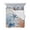 Blue Orange, variant on Quilts Full Size Bedding Set, Navy Blue Coastal Lightweight Quilted Comforter, Starfish Coral Summer Nautical Wooden Soft Reversible Bedspread Coverlet with Pillow Covers for All Season, 78" x 90"