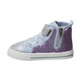 thumbnail image 5 of Disney Girl Frozen High Top Casual Sneakers with Sequins, 5 of 10