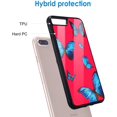 thumbnail image 4 of Étui Rouges pour iPhone TP/iPhone X, Pare-Chocs Antichoc en TPU Souple & Dos Dur en Aluminium Résistant aux Rayures Mignon Girly pour iPhone X, 4 of 6