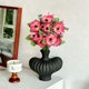 thumbnail image 3 of Ramo de flores artificiales de girasol con copo de nieve para decoración del salón, 3 of 4