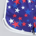 thumbnail image 6 of Zanarzt Toddler Girls 4th Of July Romper 4th Fourth of July Baby Girl Boy Outfit American Flag Print Overalls Shorts Pocket Suspender Romper Clothes Blue,4-5 Years, 6 of 8