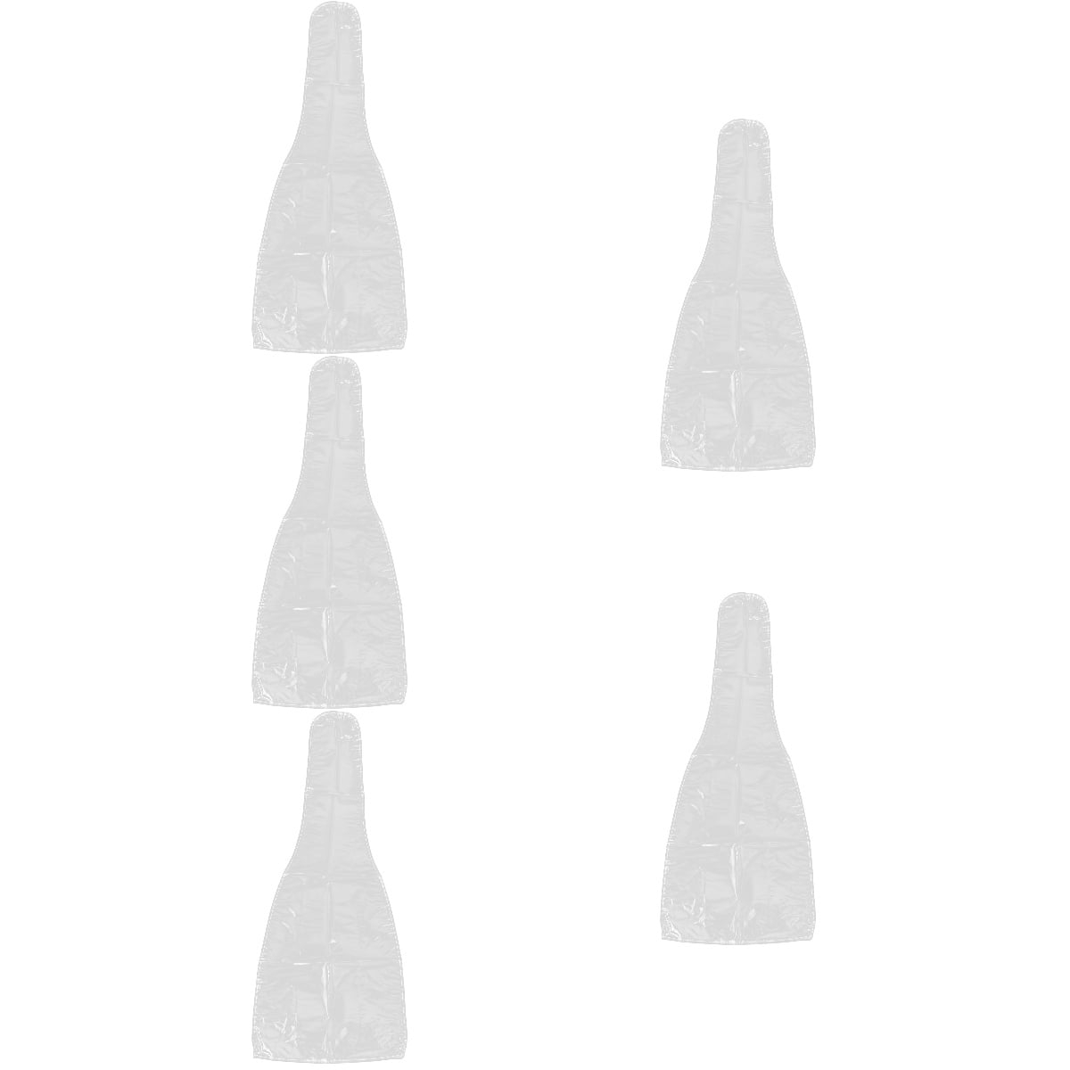 HEALEEP Folding PVC Guitar Cover Practical for Folk Acoustic Electric Guitars 5Pcs