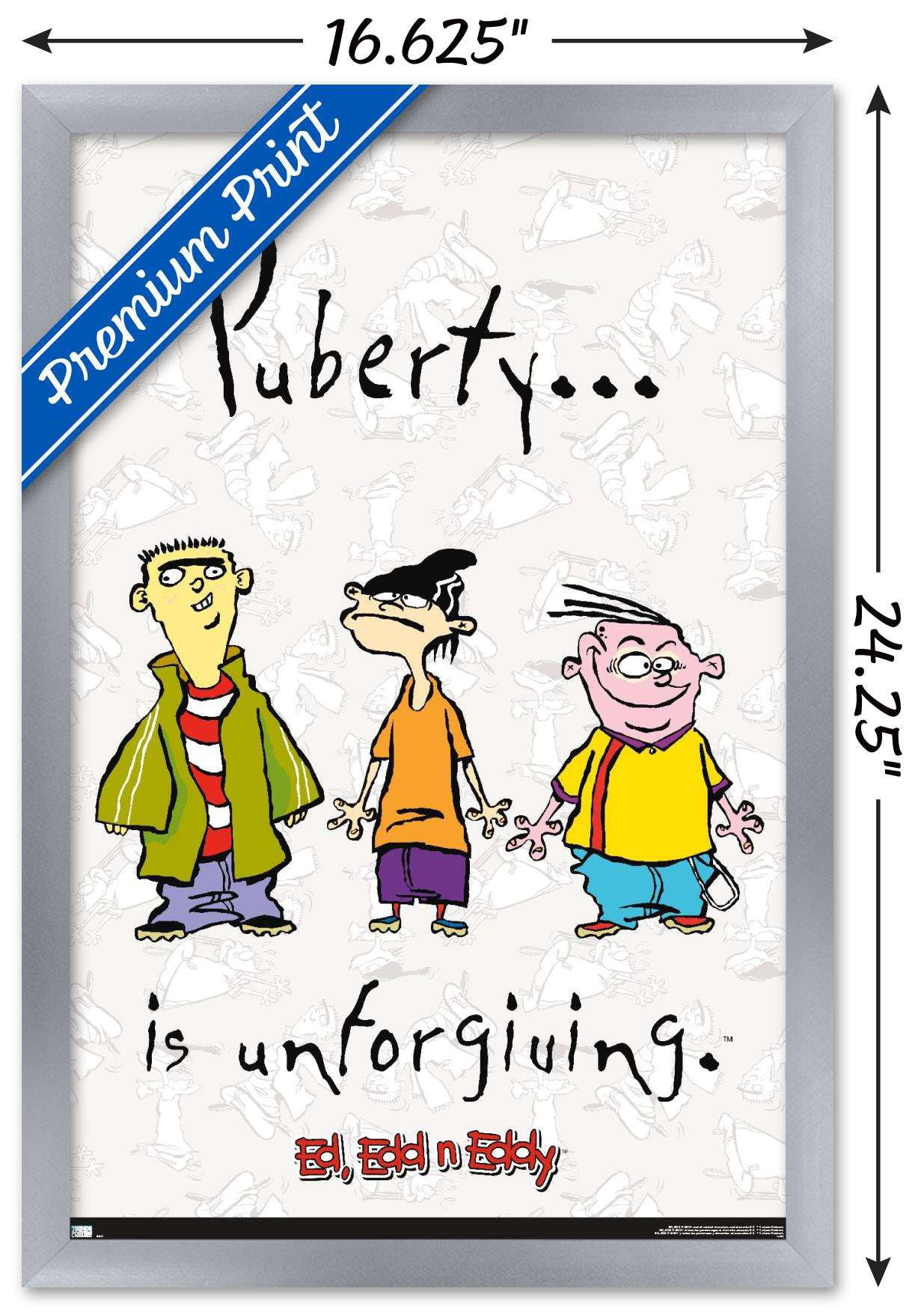 Ed, Edd, n Eddy - UnforgiVing Wall Poster, 14.725" x 22.375", Framed -  Walmart.com
