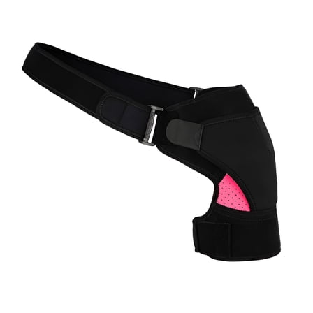 XIRQI Shoulder Brace for Men and Women Both Left and Right Arm | Pain Relief Torn Rotator Cuff Compression Support Sleeve Dislocation Stability Immobilizer Stabilizer Bursitis Injury