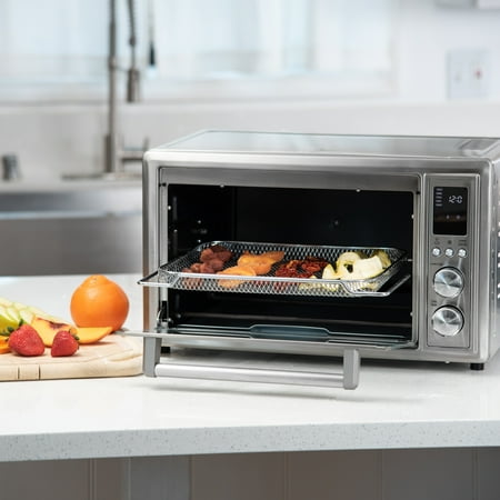 COSORI Smart New Air Fryer Toaster Oven, Large 32-Quart, Stainless Steel, Walmart Exclusive Bonus, Silver