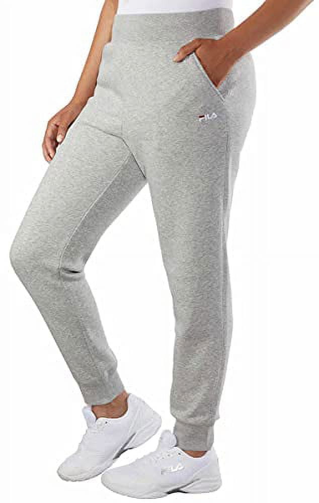 Fila Women s High Rise Athletic Sweatpants Workout Running Activewear Jogger Pants with Side Pockets Walmart
