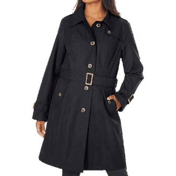 Pendleton Womens Trench Coat Classic Size: XL, Color: Black