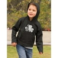thumbnail image 5 of Tstars Boys Unisex Saint Patricks Day Irish Shamrock Cute Faded Clover Kids St Patricks Day Shirts Gift for Boys Irish Shirt Pride Proud Irish Youth Kids Hoodie, 5 of 6