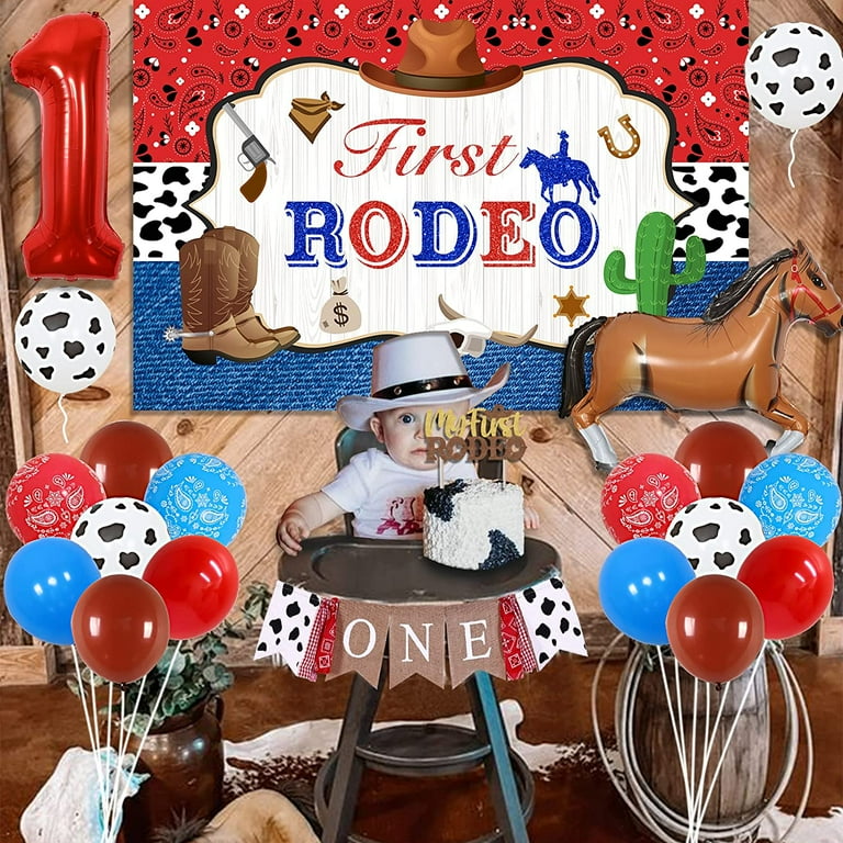 Cowboy first birthday hotsell