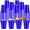 Blue, variant on 120 Pcs 16 oz Gold Plastic Cups Gold Plastic Disposable Cups 16 oz gold Party Cups for drinking Tastings served Snacks Barbecues Picnics