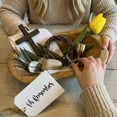 thumbnail image 1 of Oh Remember Kit Decor Tray Set With Wooden Prayer Bowl & Crown Of Thorns Display Keepsake For Holy Week &, 1 of 9