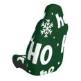 thumbnail image 2 of Fuzoiu Ho Ho Ho A Print Elastic Car Seat Covers, Seat Cover Protector,Universal Fit Interior Covers for Most Cars,Washable Seat Cover Non Slip for SUV,Sedan,Van, 2 of 5