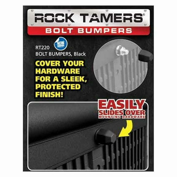 Cruiser Accessories RT220 Rock Tamers Bolt Bumpers - 11 Piece