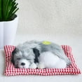thumbnail image 1 of Plush Toy Simulator Dog Barking Pad Simulation Sleeping Dog Toy Car Ornament Cute Auto Accessories; Plush Toy Simulator Dog Barking Pad Simulation Sleeping Dog Toy, 1 of 6