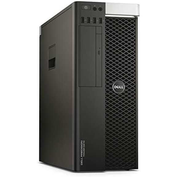 Restored Dell Precision T5810 Workstation E5-1620 V3 3.6GHz 4-Core 32GB DDR4 Quadro NVS 315 480GB SSD, No Operating System