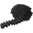 thumbnail image 1 of Lace Ribbon Decorative Ribbon 4.2 m 5 cm Satin Lace Ribbon Ruffle Lace Pleated Trim Lace Trim for DIY Sewing Clothing Embroidered Wedding Party Bouquets Cake Lace Decoration (Black), 1 of 5
