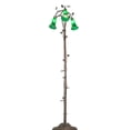 thumbnail image 6 of 58" High Green Tiffany Pond Lily 3 Light Floor Lamp, 6 of 7
