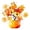 Orange, variant on CoreLiving Fall Table Decor Artificial Flowers Halloween Pumpkin Centerpiece Floral Arrangements for Home Indoor Harvest Autumn Kitchen Table Accent Piece