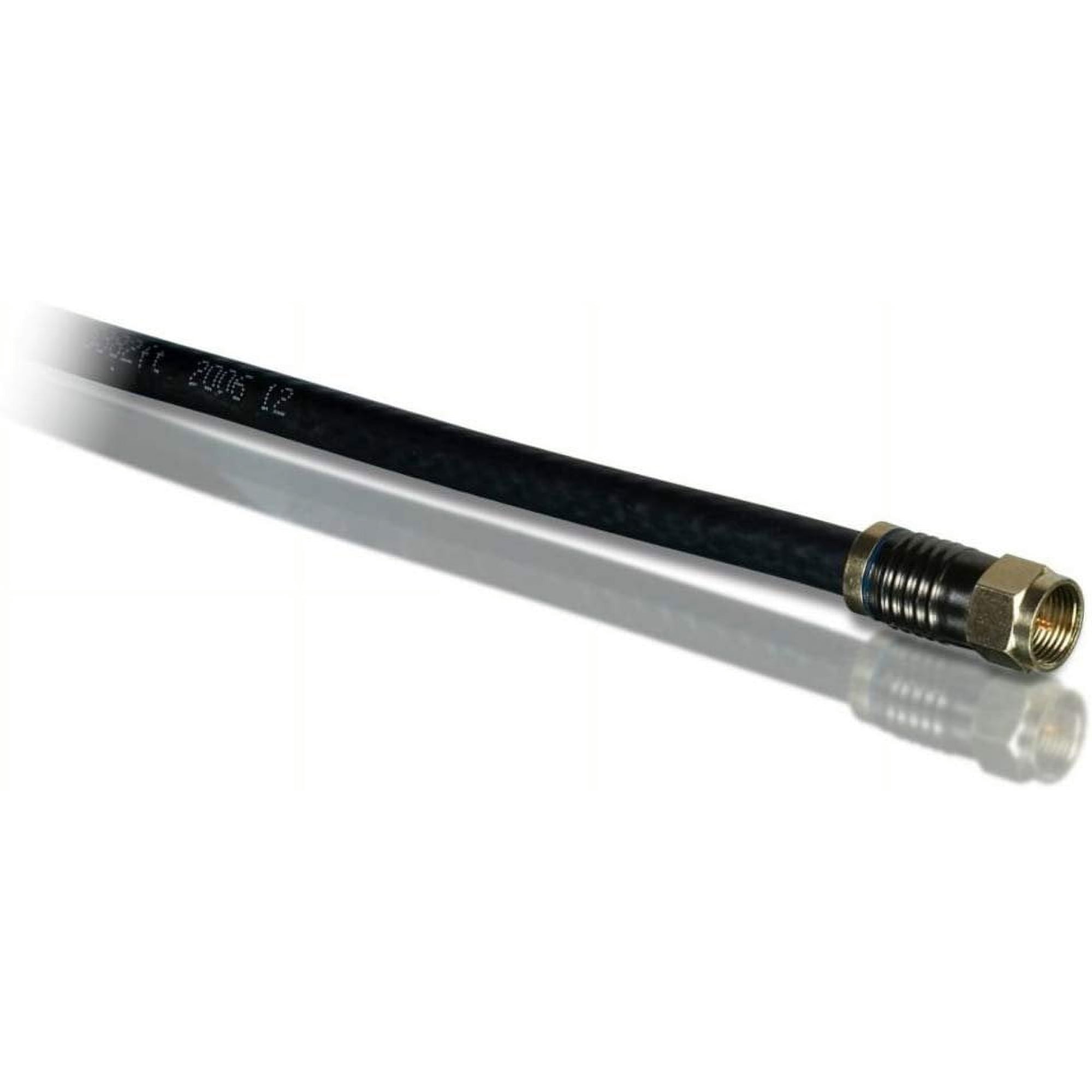Audiovox Rg6 Digital Quadshield Coax Cable - 12'