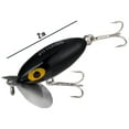 thumbnail image 3 of Arbogast Jitterbug Clicker Topwater Baits 2" Black 1/4 oz., 3 of 7