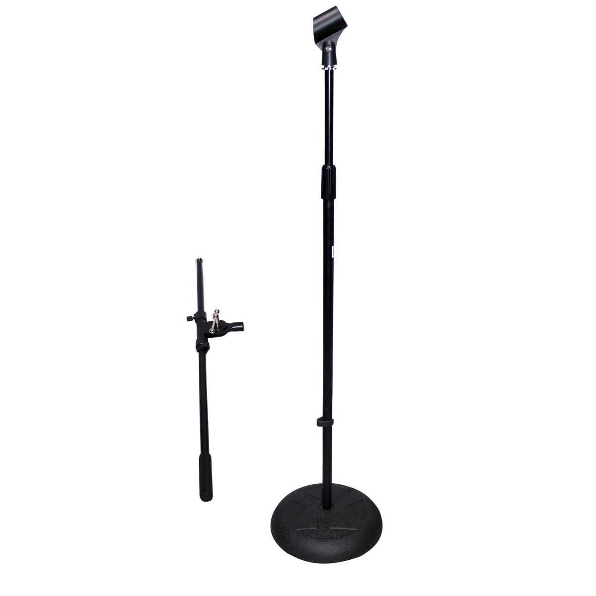 ProX T-MIC06 Round Base Microphone Stand with Boom