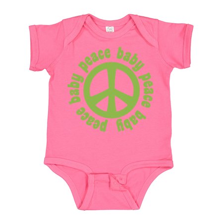 

Inktastic Peace Baby Gift Baby Boy or Baby Girl Bodysuit