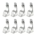 thumbnail image 6 of 8 Pcs Tablecloth Clip Silver 2.01 * 1.02 * 0.51inch, Stainless Steel Tablecloth Clamps Picnic Table Clips for Home Outdoor Tables, Kitchen, Restaurant, Weddings, Picnic, Patio, Birthday Party, 6 of 14
