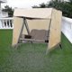thumbnail image 2 of 3-seater Garden Swing Set, Outdoor Waterproof Oxford Swing Set, Anti-uv Swing Set, Protective Swing, 2 of 3