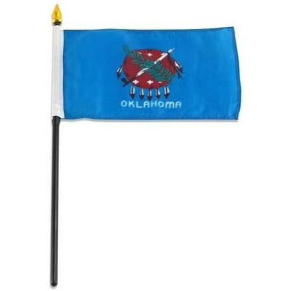 Online Stores Oklahoma Flag 4 x 6 inch