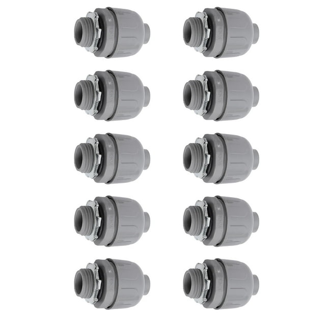 Liquid Tight Conduit Connector, 1 Inch NPT Liquid Tight Fitting for Refrigeration Equipment