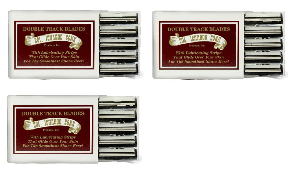 Colonel Ichabod Conk Trac II Razor Blades 10 ct. (Pack of 3) + Cat Line Makeup Tutorial