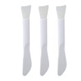 thumbnail image 3 of Cepillo de doble cabezal para mascarillas, 3 unidades, de silicona suave, lavable, diseño ergonómico, aplicador para esteticistas y mujeres., 3 of 14