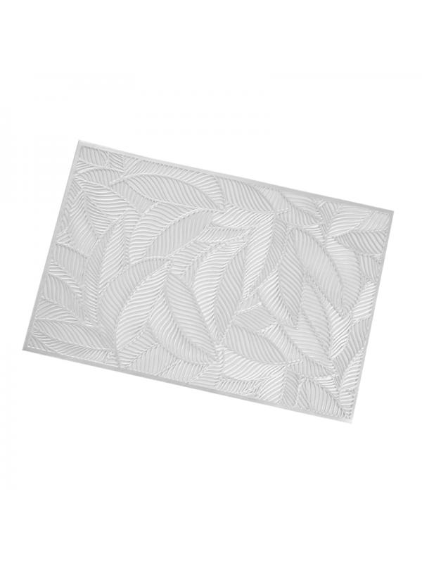 VICOODA 1PC Arrival Leaf Placemat Highend Hotel Restaurant Bronzing