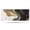 Black and Gold Marble Pattern, variant on White and Black Marble Pattern Non Slip Microfiber Bathroom Rugs, Soft Rubber Backing Bath Mats for Bathroom Floor Tub and Shower,17"x30"