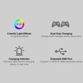 thumbnail image 3 of Soporte de Carga de Consola de Juegos, Estacia de Carga de la Consola de Juegos Ganno de Auriculares Beat Space de compatitidad Ahorro para Hogar, 3 of 7