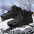thumbnail image 7 of Barefoot Shoes Women Men Winter Minimalist Wide Toe Box Trail Padded Warm Casual Hiking Shoes Cotton Snow Boots Sneakers, 7 of 7